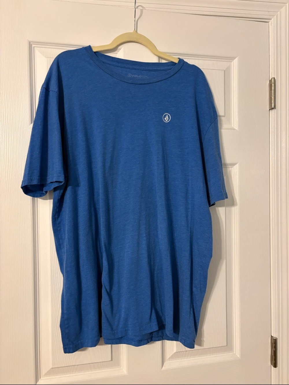 Volcom Men's Short Sleeve Crew Tee - Blue - XXL